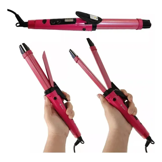 Planchita Y Buclera Para El Pelo 2 En 1 Profesional.plancha