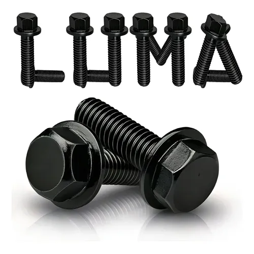 Kit Parafuso Sext. Flangeado M8x25 Aço 8.8 C/ Porca Ny 10 Un