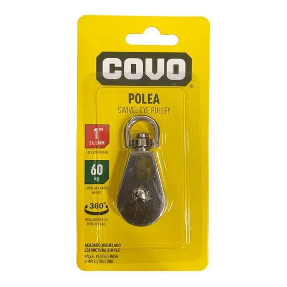 Polea Cromada 1 Covo Cod: 3035149