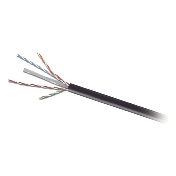 Bobina Utp Cat 6 Cable 305 Mts Cobre 23 Awg Negro Siemon