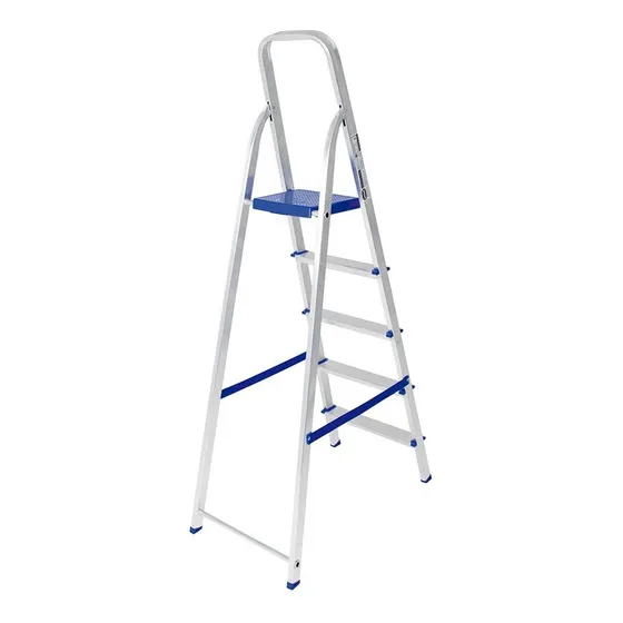 Escalera De Aluminio 5 Escalones Mor A4312.1- Smf