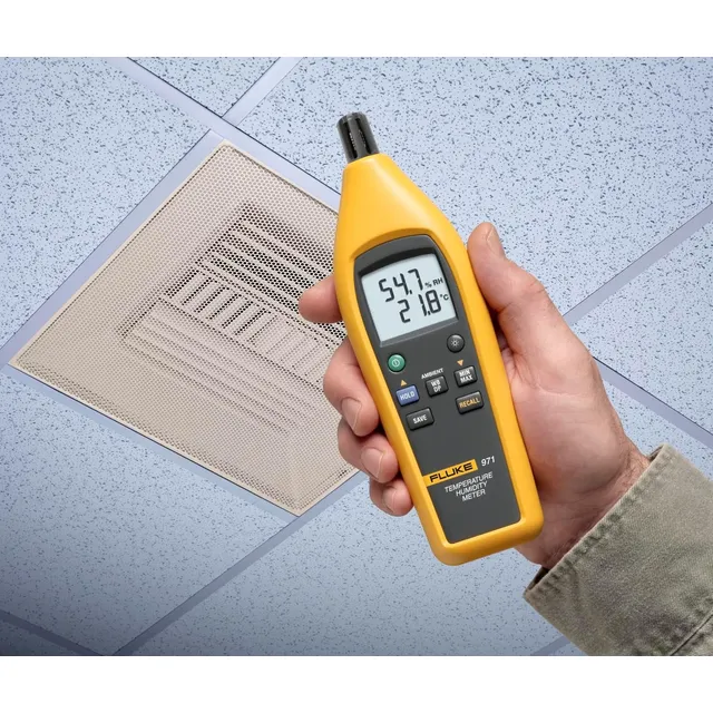 Medidor Digital De Temperatura Y Humedad Fluke 971 
