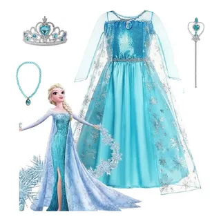 Vestido de frozen para niña mercadolibre sale