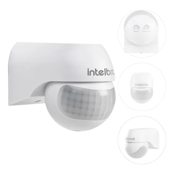 Interruptor Sensor De Presença Iluminação Fotocélula Externo