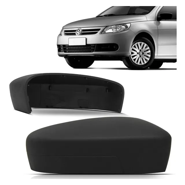 Capa Retrovisor Gol G5 2009 2010 2011 Preta