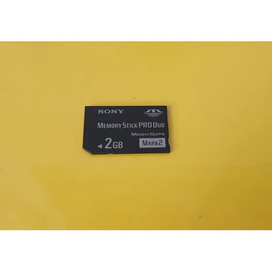Cartão Sony Memory Stick Pro Duo 2gb