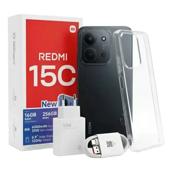 Xiaomi Redmi 15C 256GB 16GB RAM Liberado