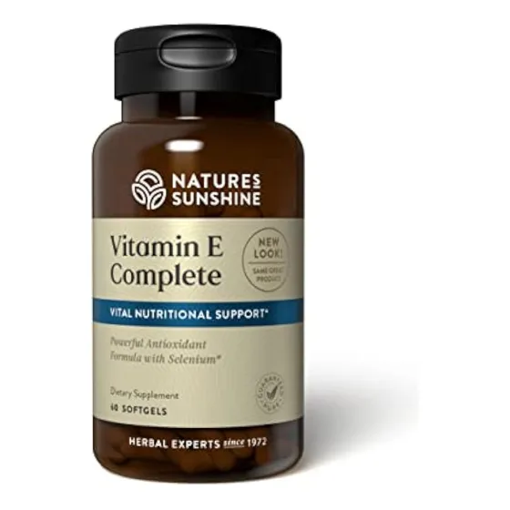 Vitamina E Completa Con Selenio De Nature's Sunshine,