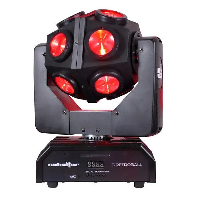 Schalter Cabeza Movil 12x12w Beam Light Rgbw 4 En 1 Estrobo