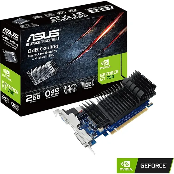Tarjeta De Video Asus Geforce Gt 730 2gb Nvidia Low Profile