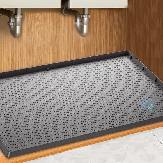 I Tapete Silicona Para Debajo Fregadero 34 X 22  Cocina Uso