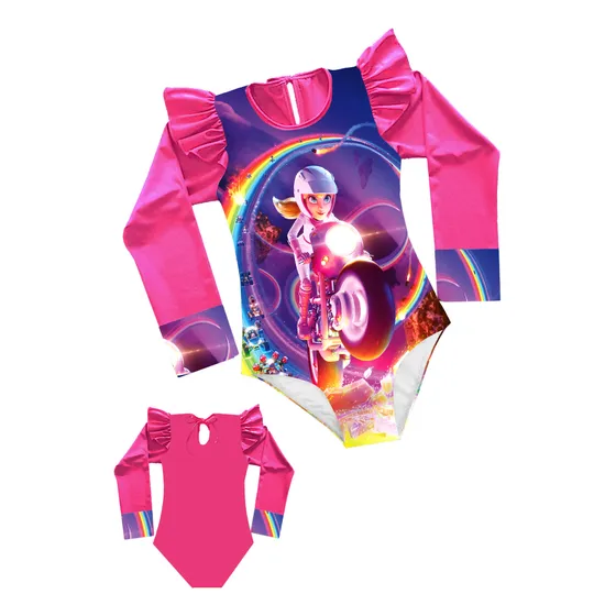 Bañador Traje De Baño Princesa Peach Versión Sencilla 