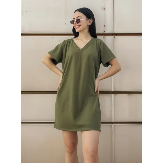Vestido Corto Morley Escote En V