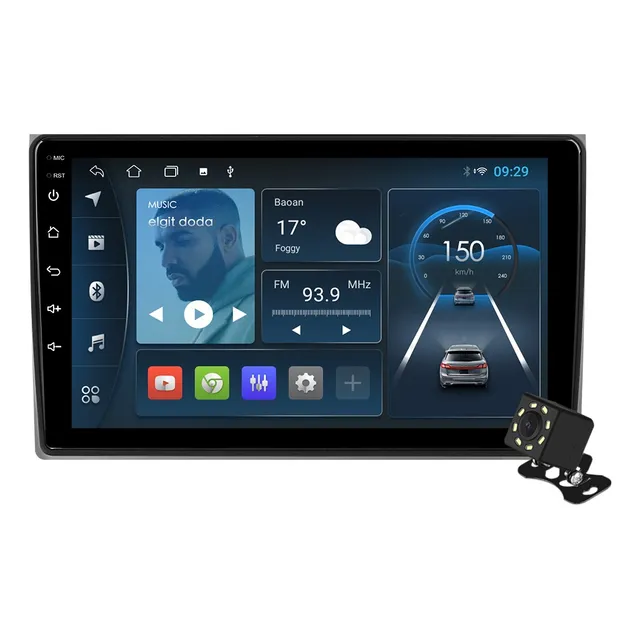 Estéreo 1+32g Cámara Para Audi A4 S4 Rs4 2002-2008 Gps Wifi