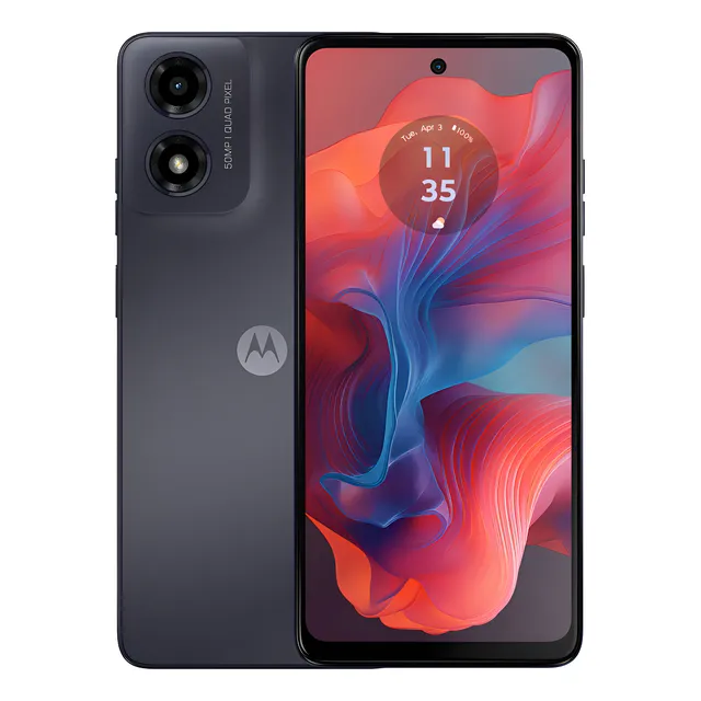 Smartphone Motorola Moto G04s - 128gb 8gb (4gb Ram+4gb Ram Boost) Ai Camera 16mp Sensor Fps Lateral - Grafite