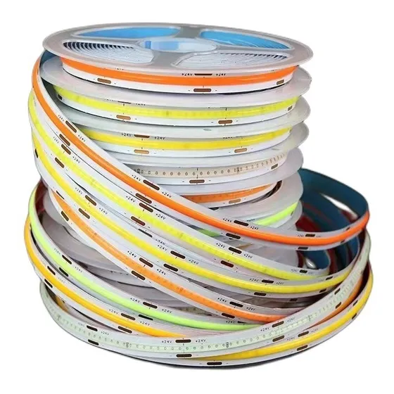 Tira Led Cob Flexible Alta Potencia 320led 10mt 8mm Ip20 Color de la luz Blanco cálido