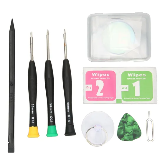 Kit De Lente De Vidrio Lcd Delantero Kit Profesional Vista