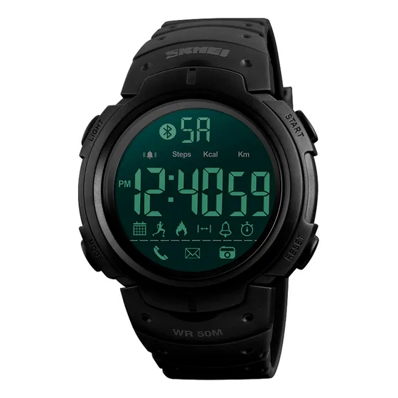 Reloj Skmei 1301 Digital Moda Bluetooth Cronometro Calorías Acuático