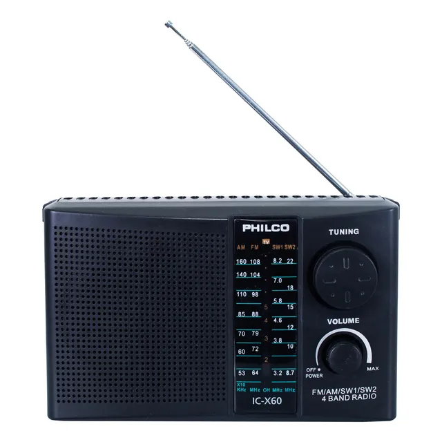 Radio Am Fm Sw1 Philco 4 Bandas 220v Icx60