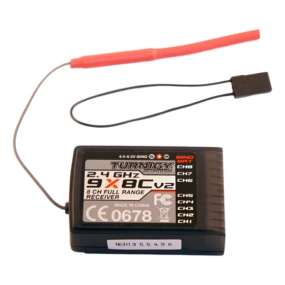 Receptor Turnigy 9x 2.4 Ghz 8 Ch (v2)