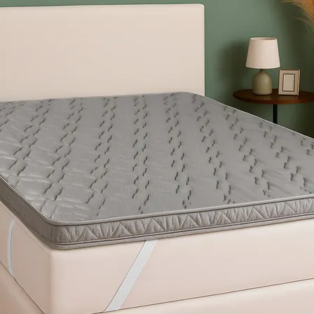 Pillow Top King Espuma D45 Firme 193x203x5cm - Bf Colchões Cor Branco Desenho do tecido Liso