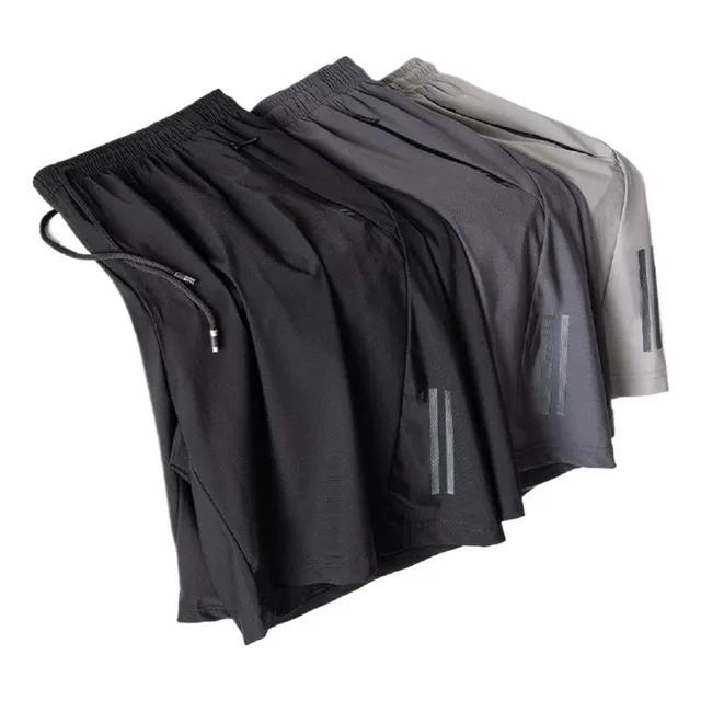 Kit 3 Bermuda Masculina Importada Seda Secagem Rápida