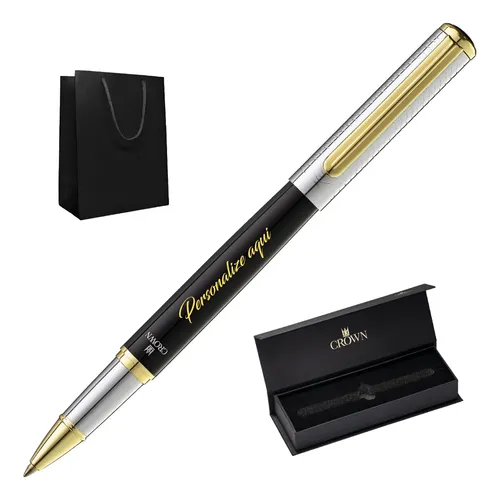 Caneta Crown Ametista Esferogrf Di12005z Carga Padrão Parker Tinta
