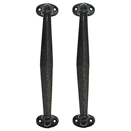 2 Manijas De Hierro Fundido Sólido Y Resistente Gabine...