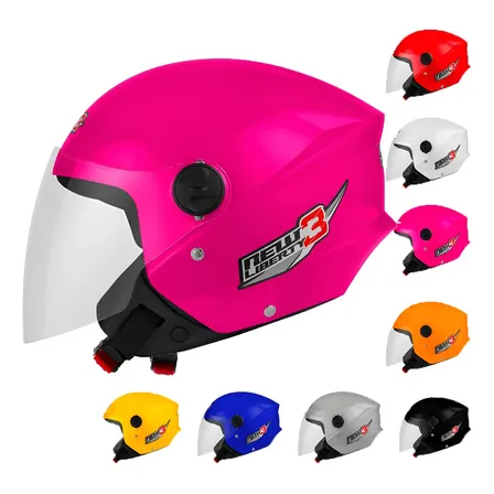 Capacete Aberto Pro Tork New Liberty 3 Masculino Feminino