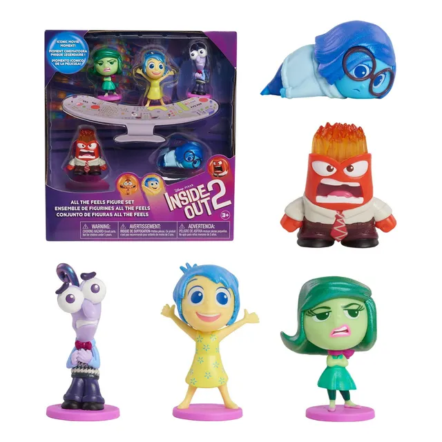 Intensamente 2 Pixar Playset Alegría Tristeza Desagrado Color Multicolor