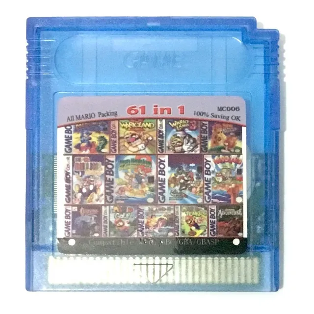 61 In 1 Gameboy Color Y Gba - Seleción Mejores Juegos 
