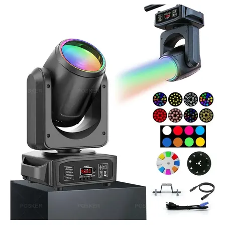 250w Moving Head Led Com Prisma E Gobo Iluminação De Show 127/220v