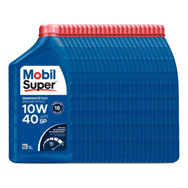 Kit 24 Oleo De Motor Mobil Super 10w40 Simissintético Api Sp