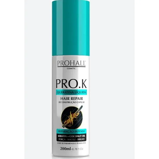 Prohall Pro.k Keratina Capilar Finalizador Cauterización
