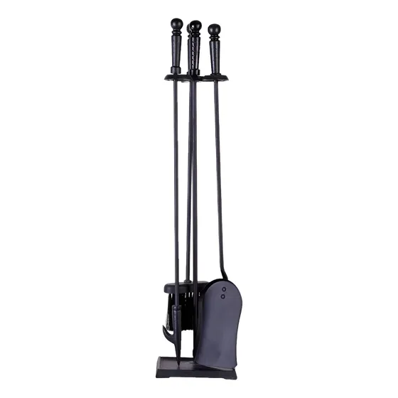 Brasero Kassel Ag169 Atizador 7b Negro Rectangular