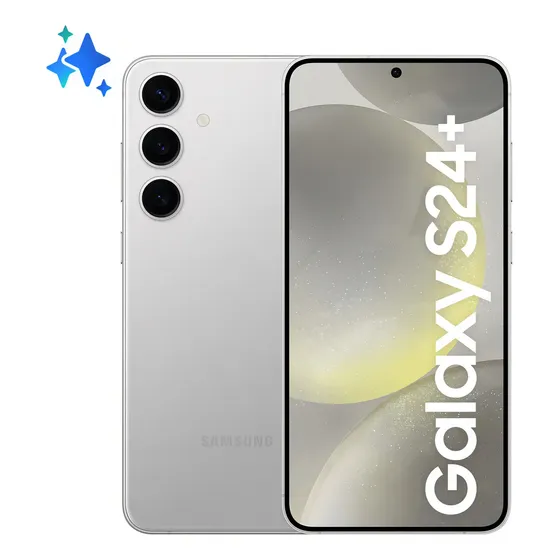 Samsung Galaxy S24+ Galaxy Ai de 6,7 pulgadas, 120 Hz, 12 GB de RAM, 512 GB, gris