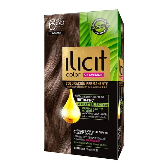 Tintura Ilicit Sin Amoniaco Carta Completa 