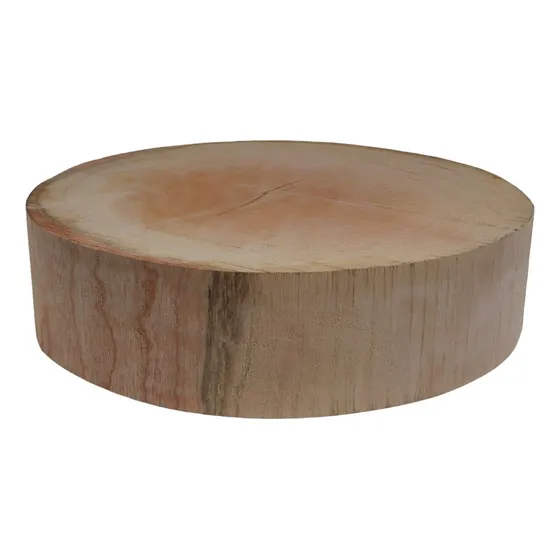 Tronco Taquero Rodaja De Mezquite Grande 40cm