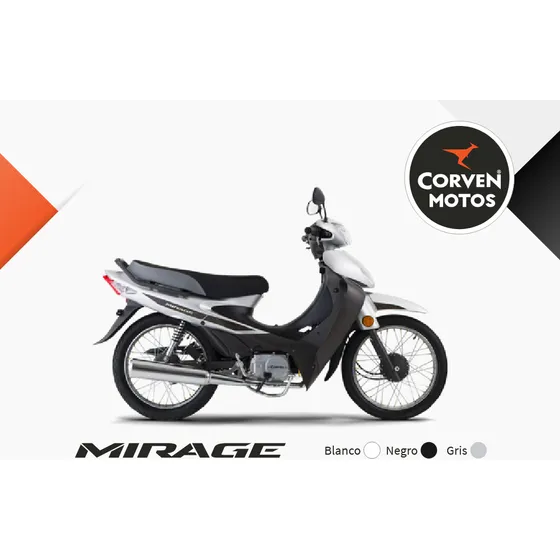Moto Corven Mirage 110 Rt + Casco De Regalo Mi Moto Sanvi.