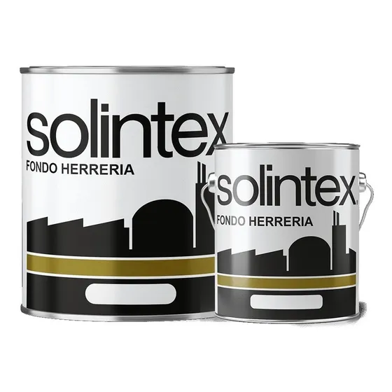 Fondo De Herreria Solintex Negro Galón