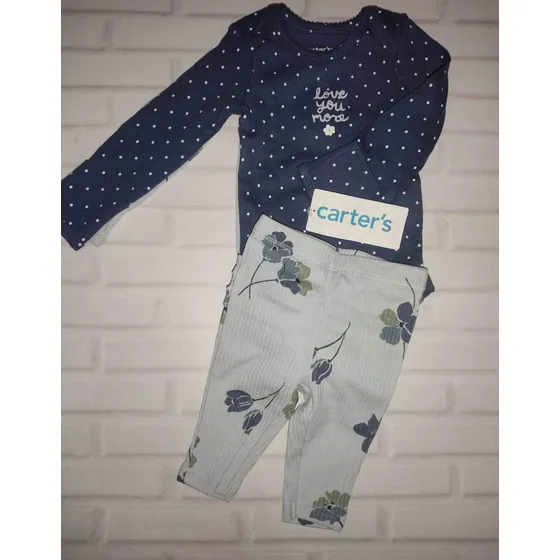 Set Bodys Y Mono Carters Bebe
