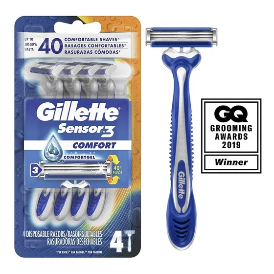 Desechables Gillette Sensor3 Comfort Pack 4 Unidades