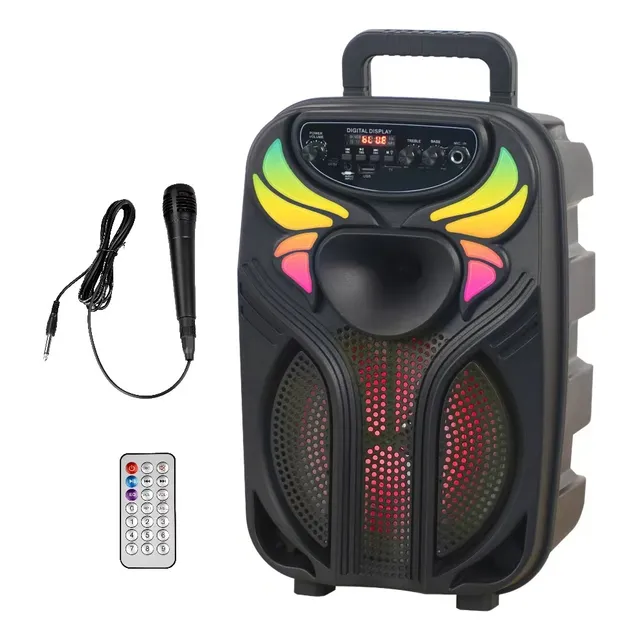 Bafle Amplificado Bocina Portátil Bluetooth Radio /auxiliar