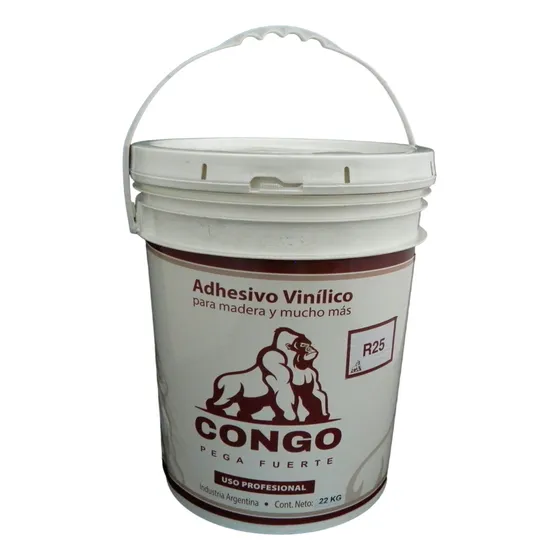 Cola Carpintero Adhesivo Vinilico X 22 Kg. Pega Fuerte Congo