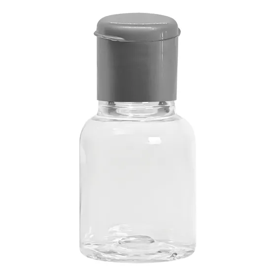 100 Mini-frascos Pet 10ml C/ Tp. Flip Top