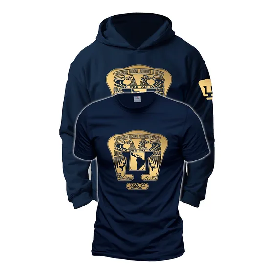 Sudadera Unam Cu Pumas + Playera Envió Gratis 