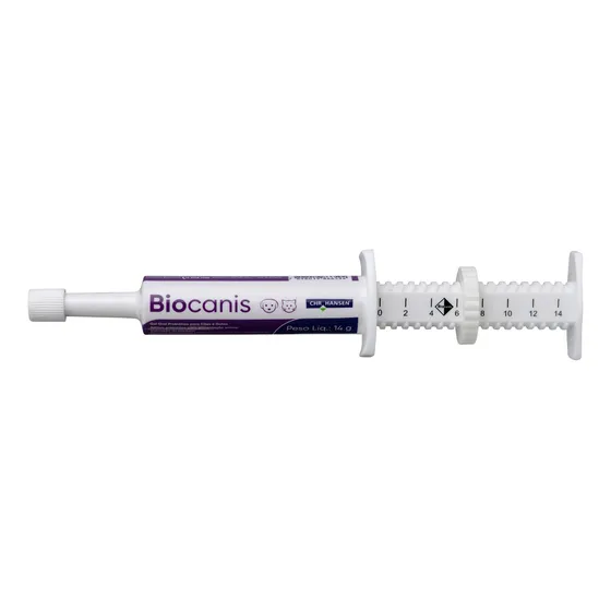  Biocanis Suplemento Probiotico Caes E Gatos - 14 G
