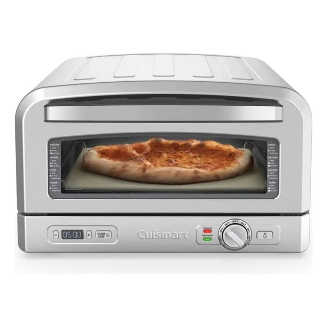 Horno De Pizza De Interior Acero Inoxidable Cuisinart
