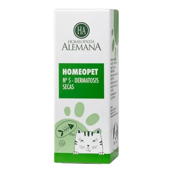 Homeopet Dermatosis Secas Homeopatía Alemana