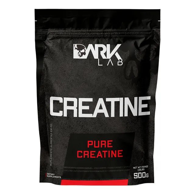 Creatina Monohidratada Pura 500g Dark Lab Unidade Creatina Monohidratada Pura 500g Dark Lab Unidade